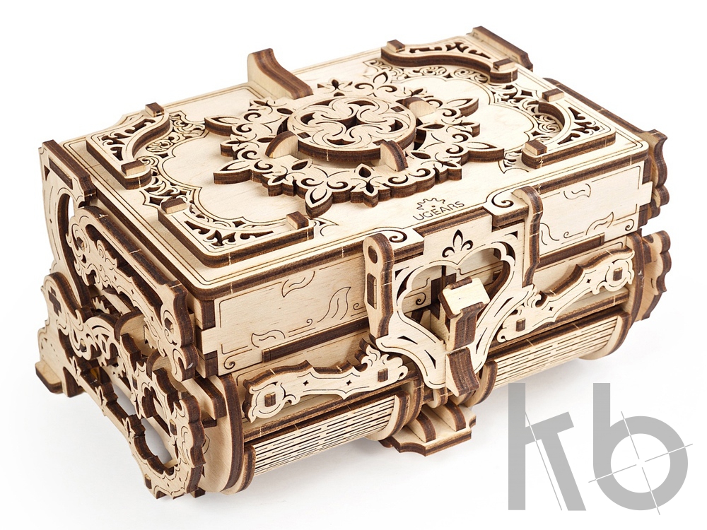 3D-ПАЗЛ UGEARS «Антикварная шкатулка»