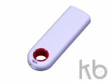 USB 3.0- флешка промо на 32 Гб прямоугольной формы, выдвижной механизм