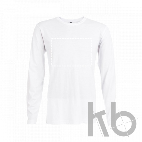 THC BUCHAREST WH. Мужская футболка с длинным рукавом