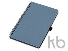 Блокнот А5 «Toledo M» с обложкой из пшеницы и пластика и шариковой ручкой