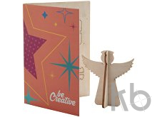 Christmas card, angel