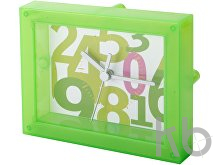 transparent table clock