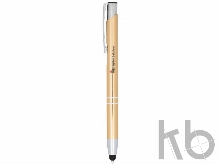 Ручка-стилус металлическая шариковая «Moneta» с анодированным покрытием