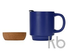 Кружка с пробковым дном и крышкой «Denpasar»