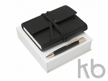 Подарочный набор: блокнот A6, ручка шариковая