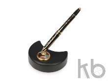 Набор «Министр»: ручка-роллер на подставке