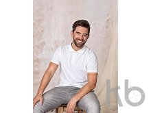 Рубашка поло «Graphite» из натуральных материалов, мужская