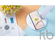 Настольная лампа с беспроводной зарядкой «LED FAROS»