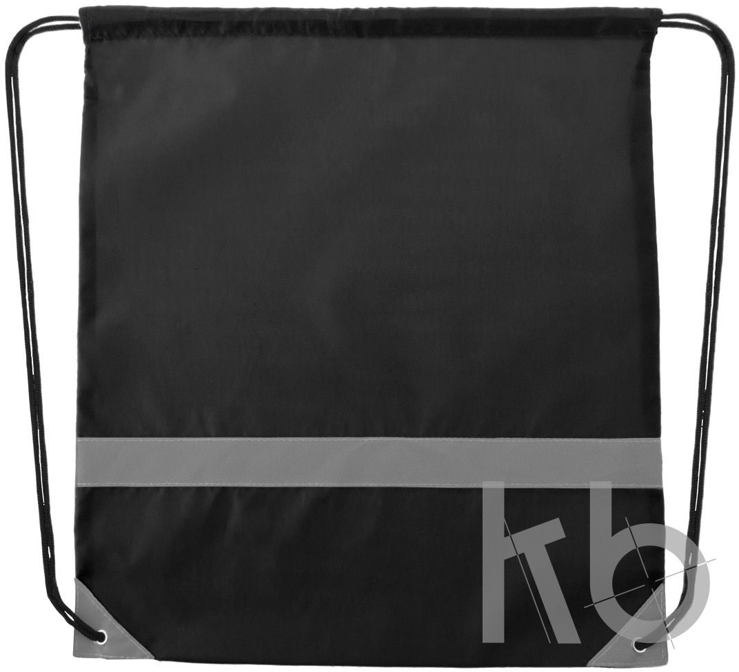 reflective drawstring bag