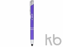 Ручка-стилус металлическая шариковая «Moneta» с анодированным покрытием