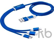 Универсальный зарядный кабель 3-в-1 с двойным входом