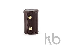 Стальные стопки в чехле из кожи «Macho»