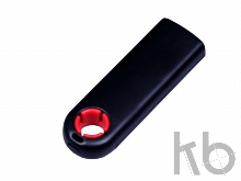 USB 3.0- флешка промо на 128 Гб прямоугольной формы, выдвижной механизм