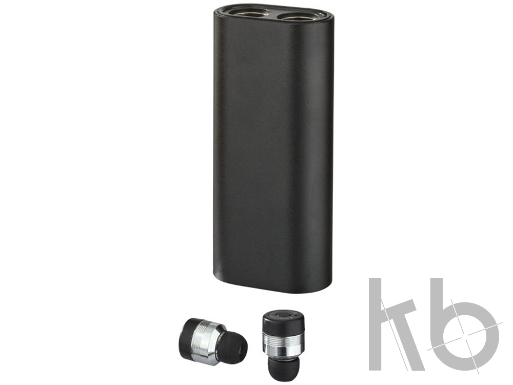 Беспроводные наушники с чехлом-пауэрбанком