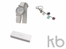 Подарочный набор Blossom: брелок, часы наручные