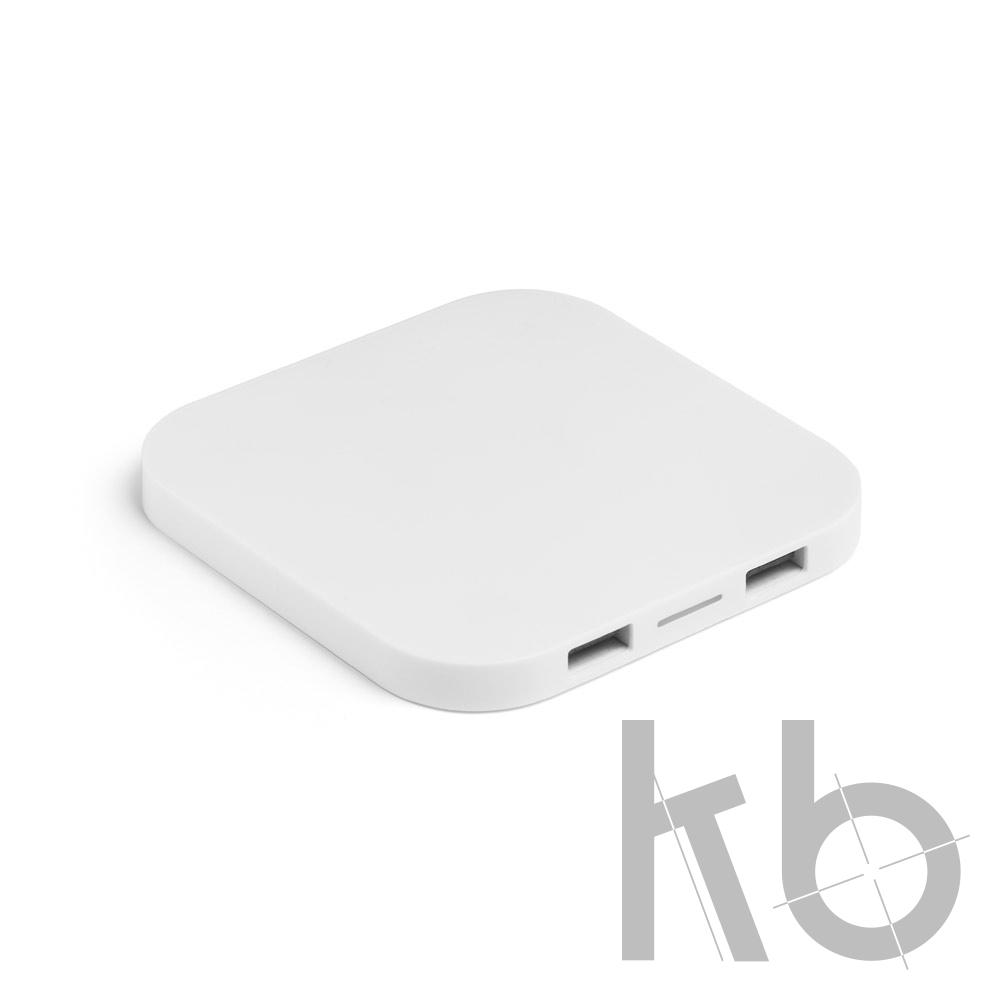 CAROLINE. Беспроводное зарядное устройство и хаб USB 20