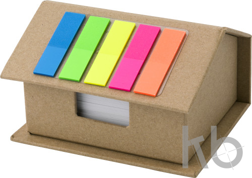 Cardboard memo holder