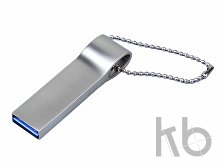 USB 2.0-флешка на 512 Мбайт с мини чипом и боковым отверстием для цепочки