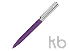 Ручка металлическая шариковая «Bright GUM» soft-touch с зеркальной гравировкой