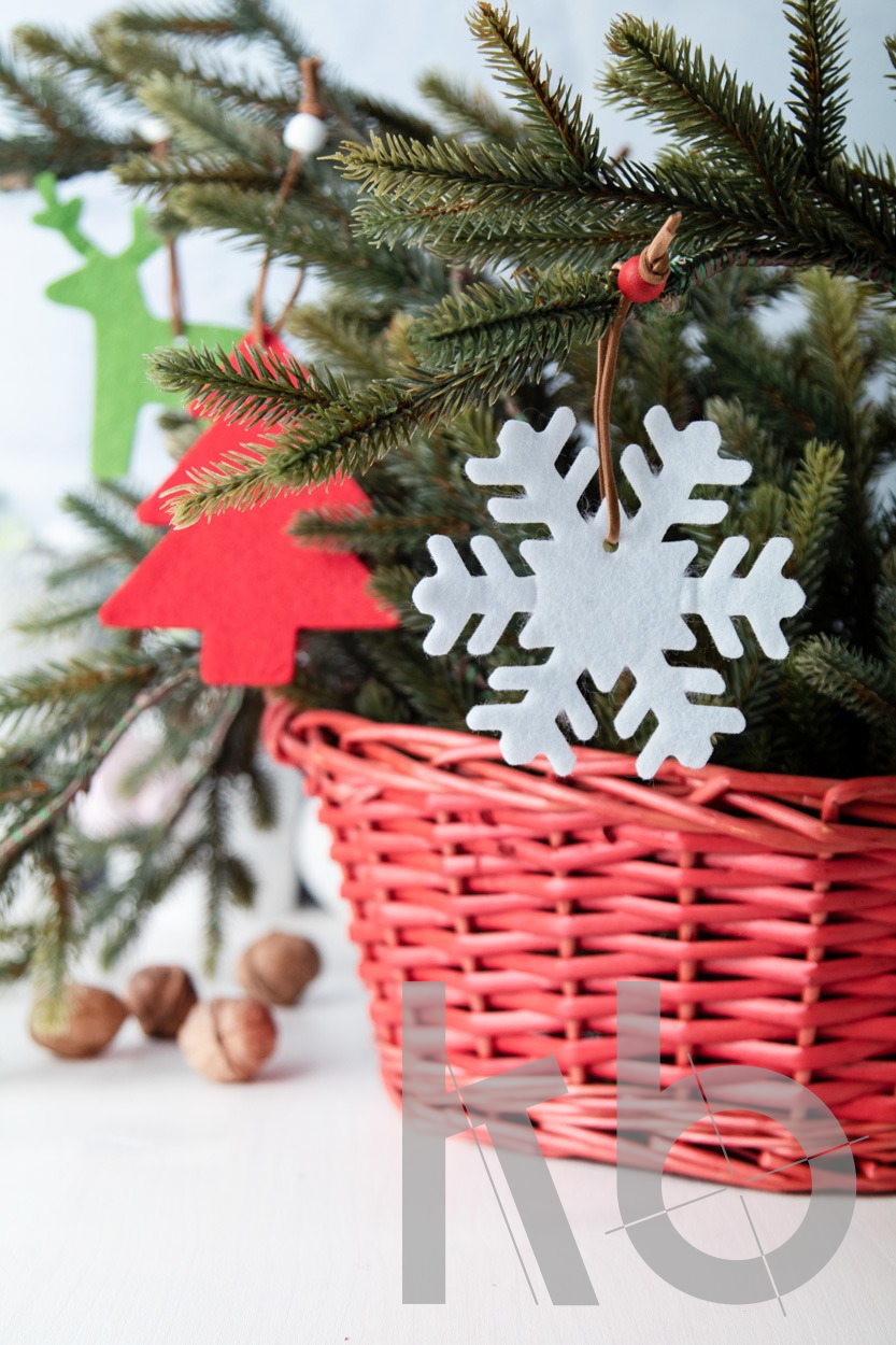 Christmas tree ornament, Christmas tree