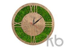 Настенные часы со мхом «Римские»