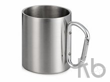 Кружка из стали с ручкой-карабином «Elbrus»