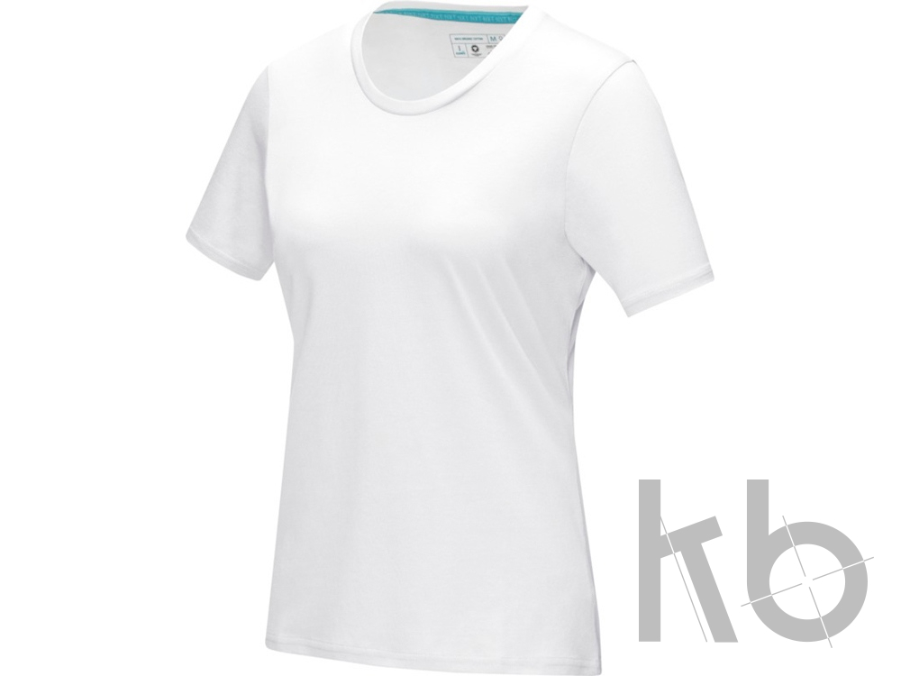 Футболка «Azurite» из натуральных материалов, женская