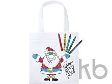 colouring shopping bag