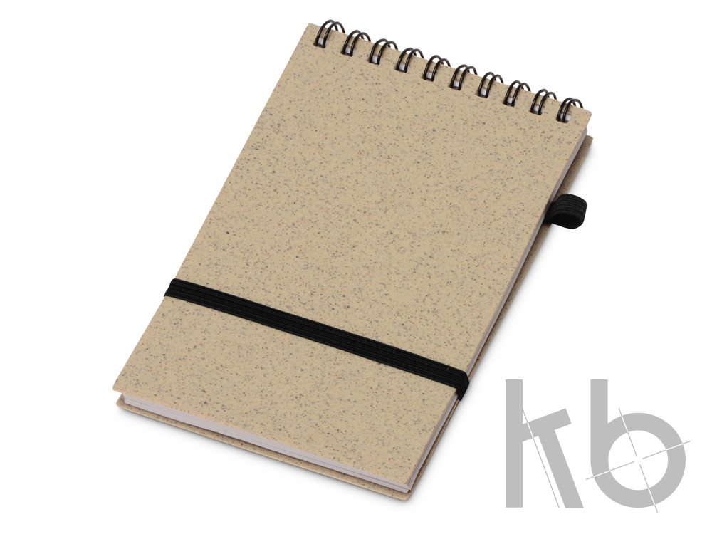 Блокнот «Toledo S» с обложкой из пшеницы и пластика