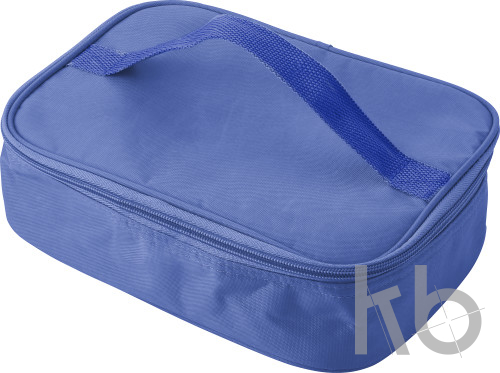 Plastic lunchbox in cooler bag