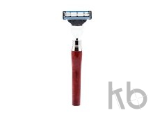 Бритвенный набор: станок MACH3, помазок, подставка