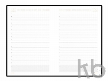 Ежедневник недатированный А5 «Mercury»