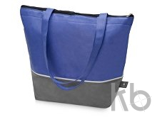 Сумка-холодильник «Reviver» с длинными ручками из нетканого переработанного материала RPET