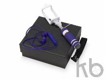 Подарочный набор «Selfie» с Bluetooth наушниками и моноподом