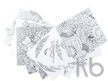 mandala colouring set