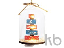 Новогоднее украшение «Новый год в колбе»