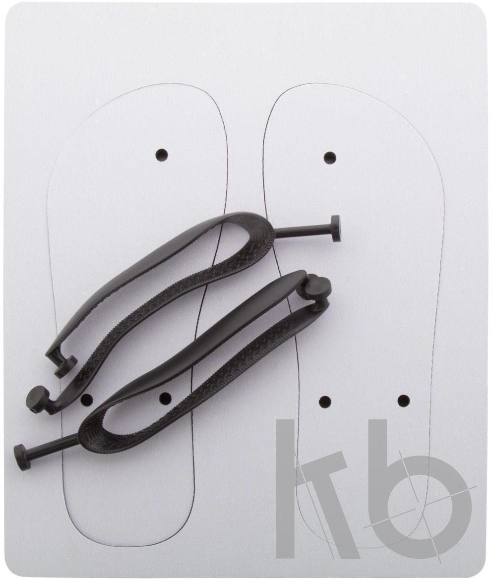 sublimation beach slippers