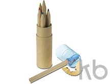 ABS and cardboard tube with pencils