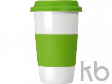 Кружка «Нью-Йорк»  с силиконовой крышкой и манжетой