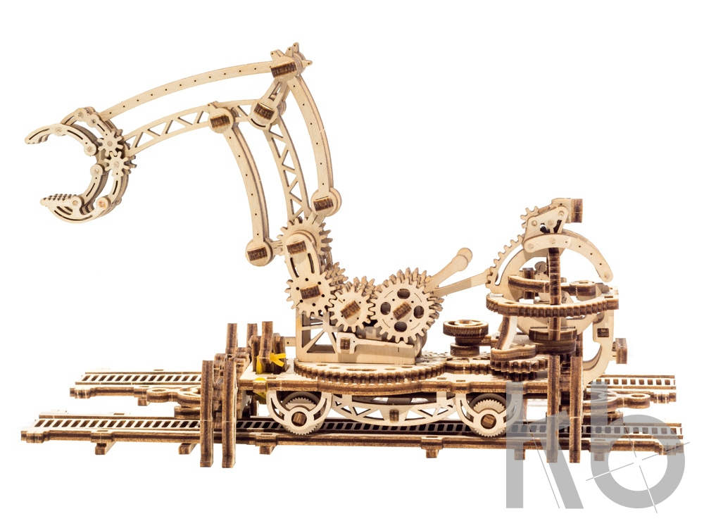 3D-ПАЗЛ UGEARS «Манипулятор на рельсах»