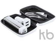 USB charger and power bank set