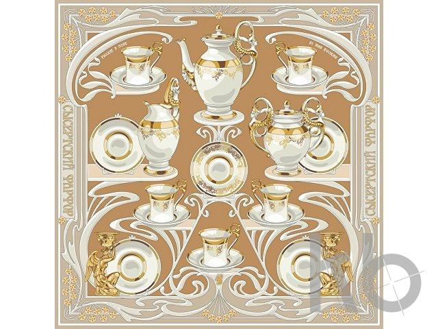 Платок «Сысертский фарфор»