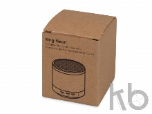 Портативная колонка «Ring neon» с подсветкой корпуса