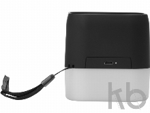 Портативная колонка с подсветкой «Deco» soft-touch