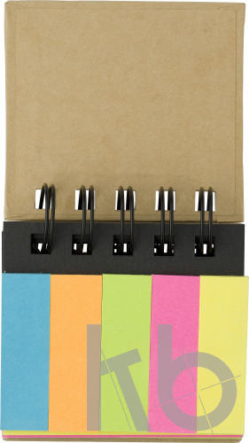 Cardboard memo folder