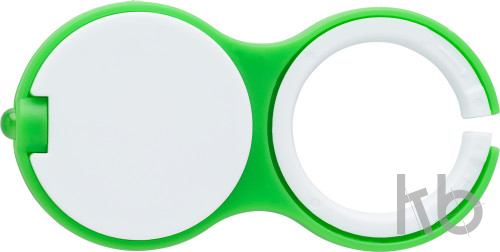 Plastic key holder with one LED light.