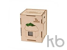 Кашпо бетонное со мхом «Square»