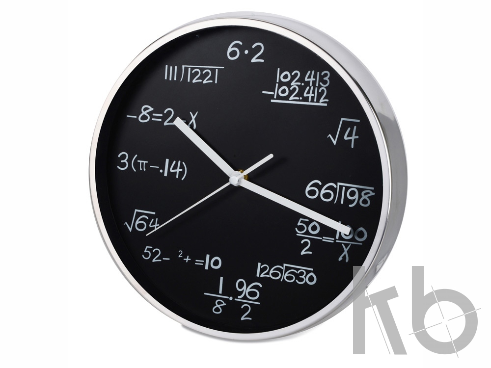 Часы настенные «Формула времени»