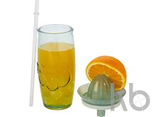 Стакан для коктейлей «Verano» из переработанного стекла с соковыжималкой