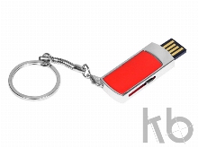 USB 2.0- флешка на 32 Гб с выдвижным механизмом и мини чипом